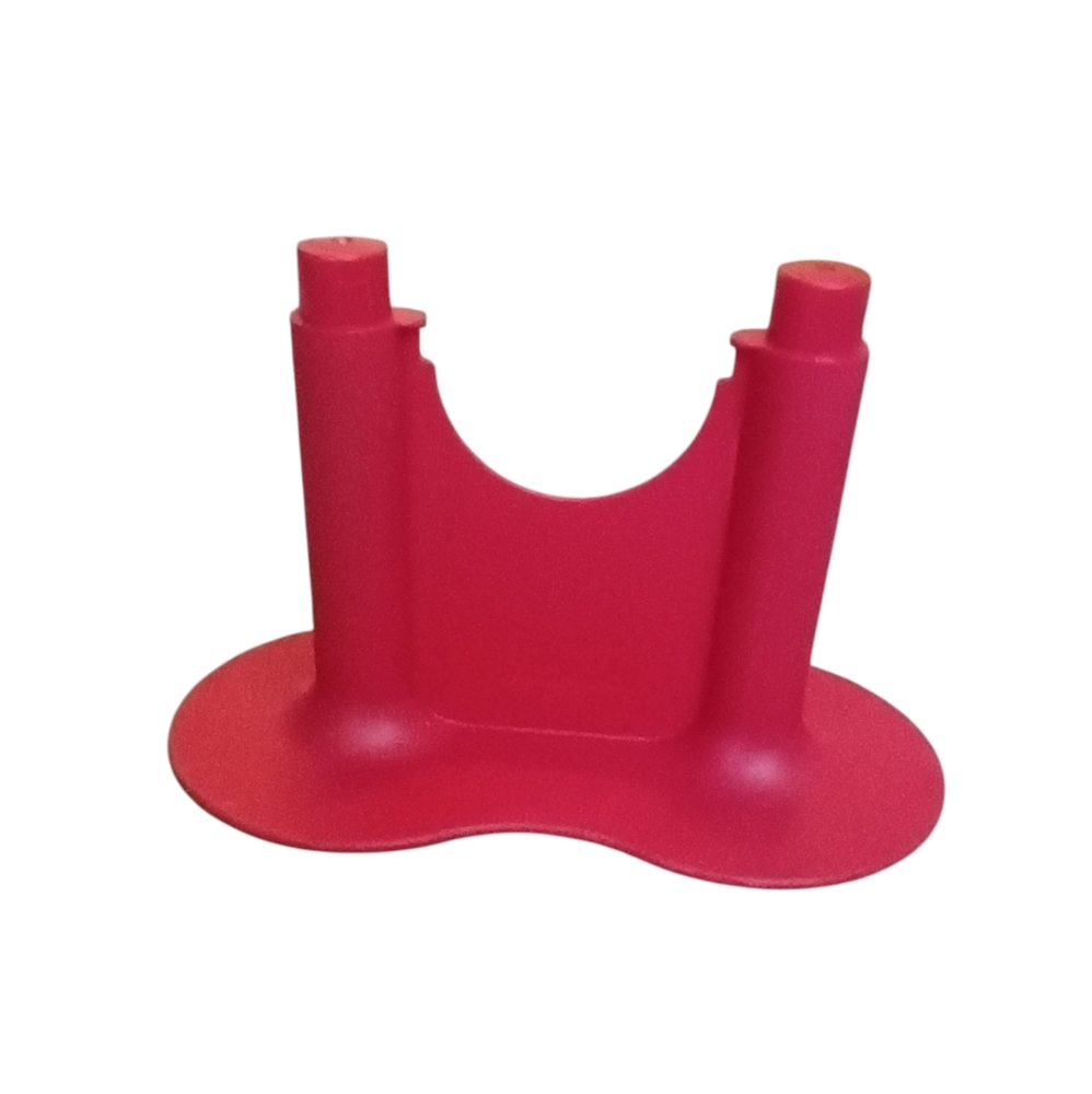 Lakeshore Red Plastic Stand Base Stacking Assembling Building Replacement Part